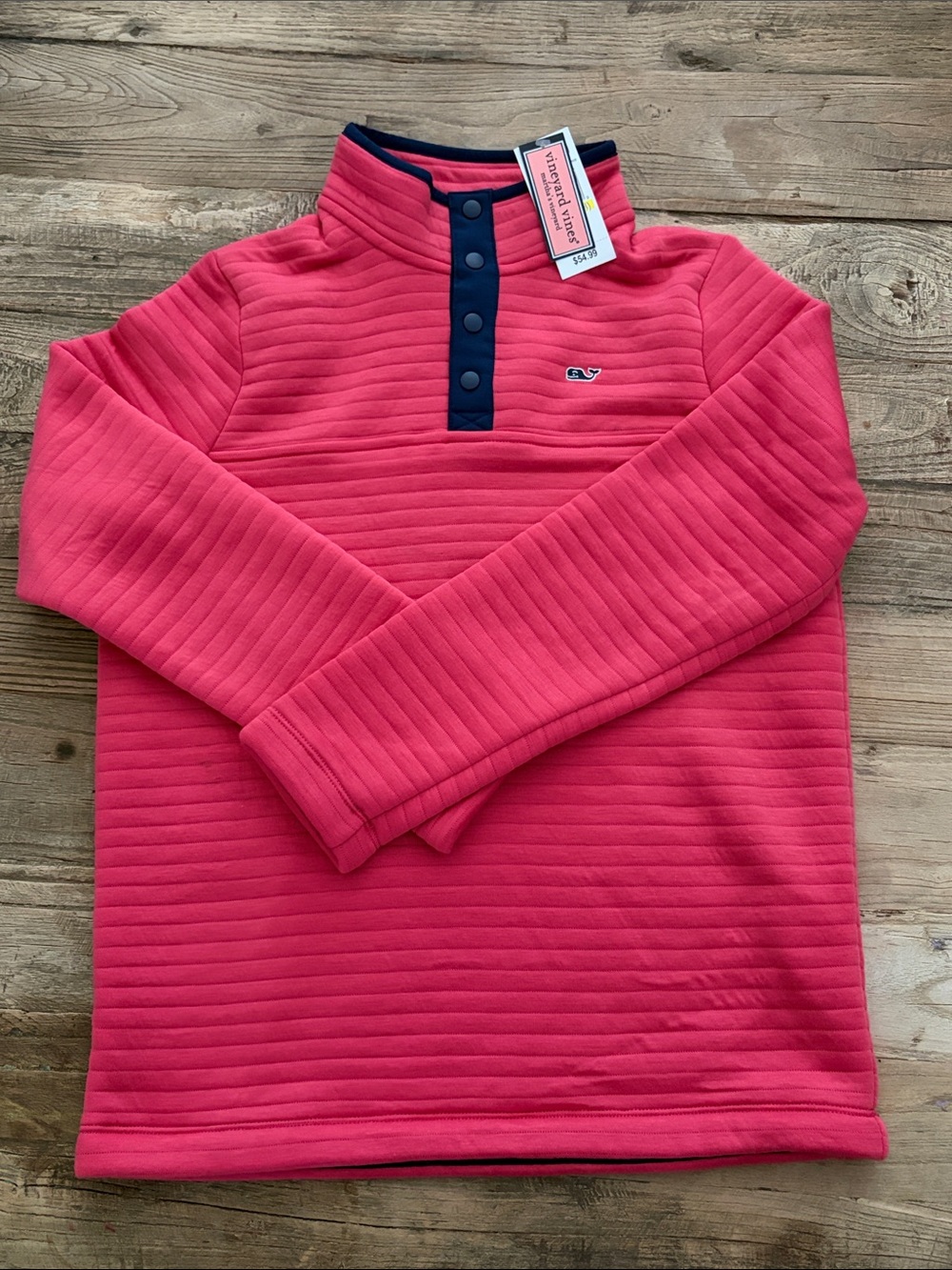 NWT Vineyard Vines  Quilted Pullover Top